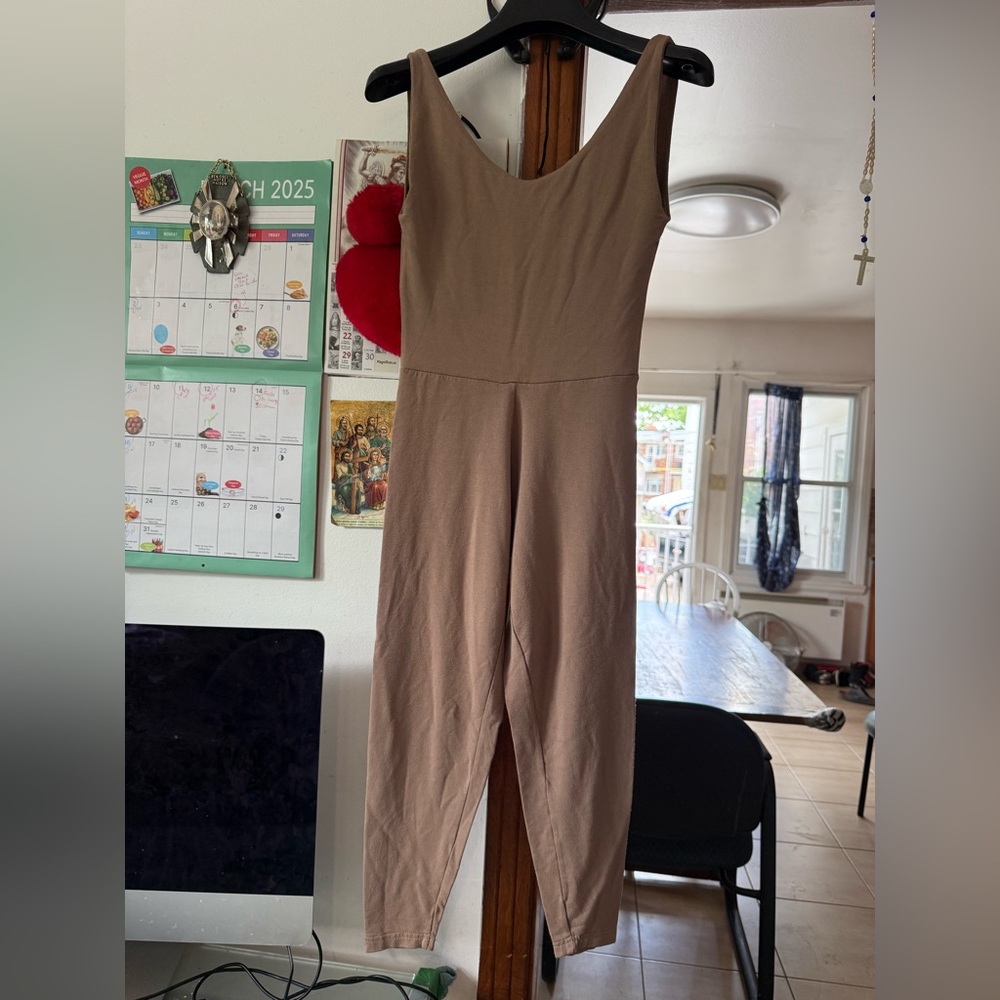 ❤️‍🔥3/10$ Women's Tan Jumpsuit